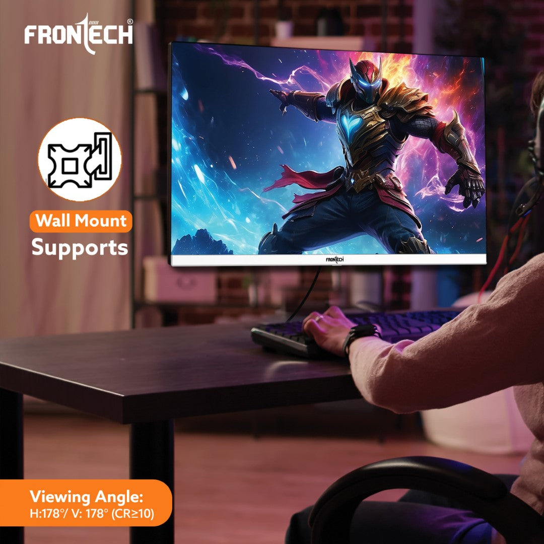Frontech 24'' Ultima Series LED Monitor | 75Hz, 1920x1080 | Ultra Slim Bezel-Less Design (MON-0072) Frontech 24'' Ultima Series LED Monitor | 75Hz, 1920x1080 | Ultra Slim Bezel-Less Design (MON-0072)
